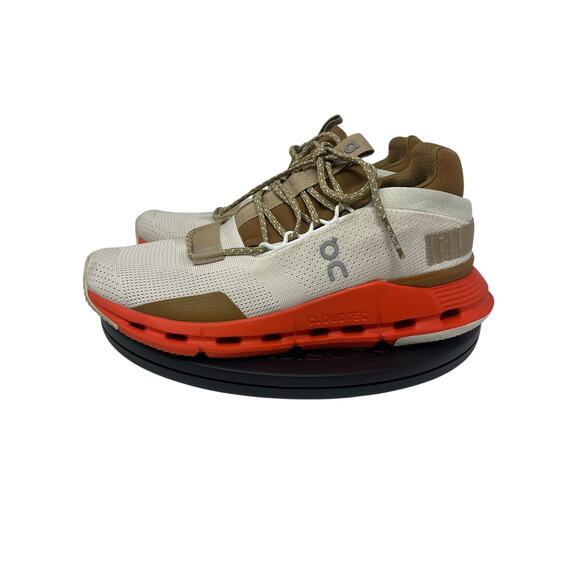 On Cloudnova Pearl Flame Cloudtec Running Shoes Women's Size 7.5 - Picture 2 of 9